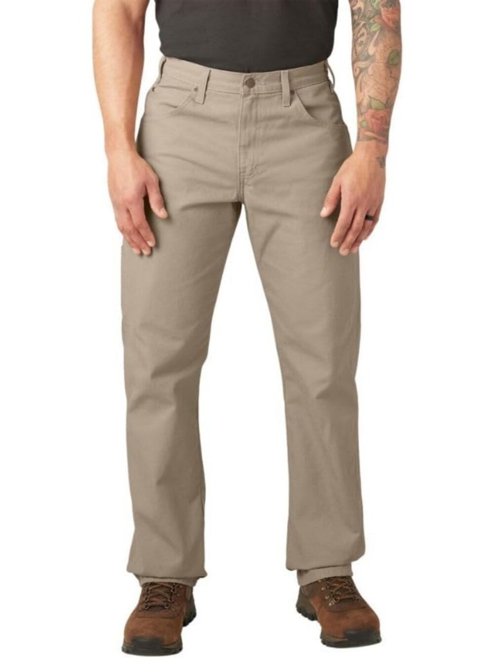 Men's Relaxed Fit Heavyweight Duck Carpenter Pants - Durable Workwear, Versatile